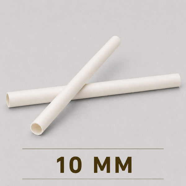 8 Inch 10 MM Paper Straw – Eco-Friendly Drinking Straw for Beverages