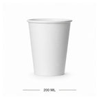 200 ML Single Wall White Paper Cup – Eco-Friendly Water Cup