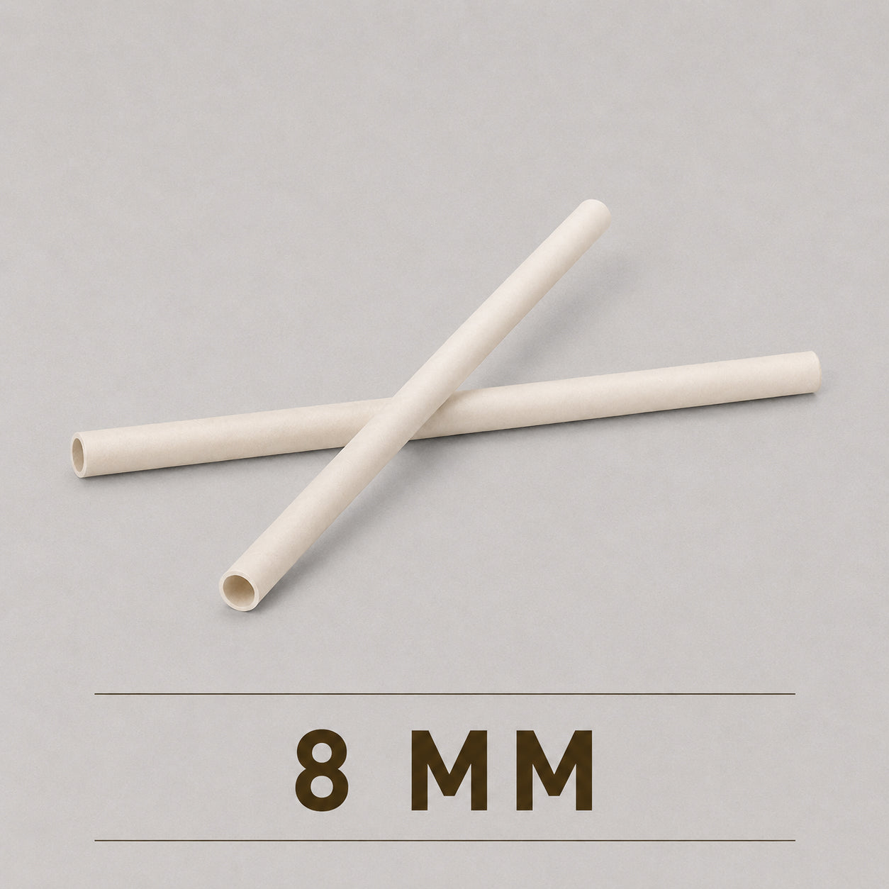 8 Inch 8 MM Paper Straw – Eco-Friendly Drinking Straw for Beverages