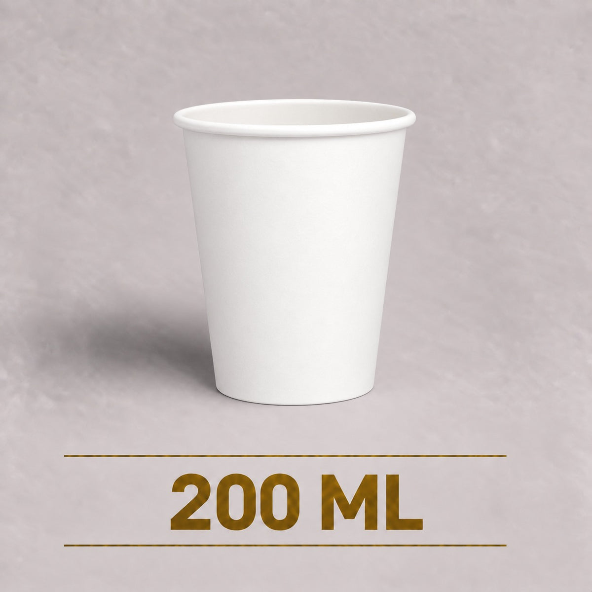 200 ML Single Wall White Paper Cup – Eco-Friendly Water Cup