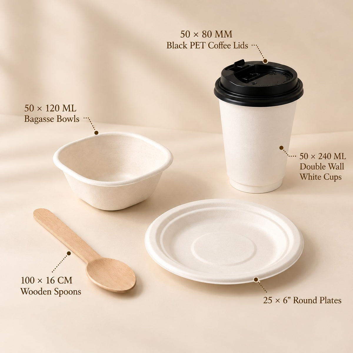 Sip & Sweet Treat - Coffee & Dessert Combo