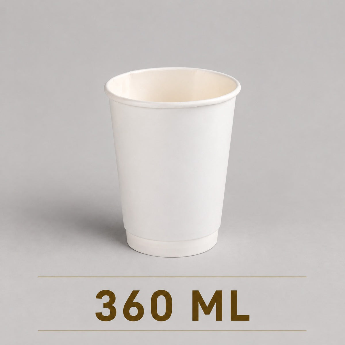 360 ML Double Wall Paper Coffee Cup – Insulated Eco-Friendly Cup for Tea & Coffee