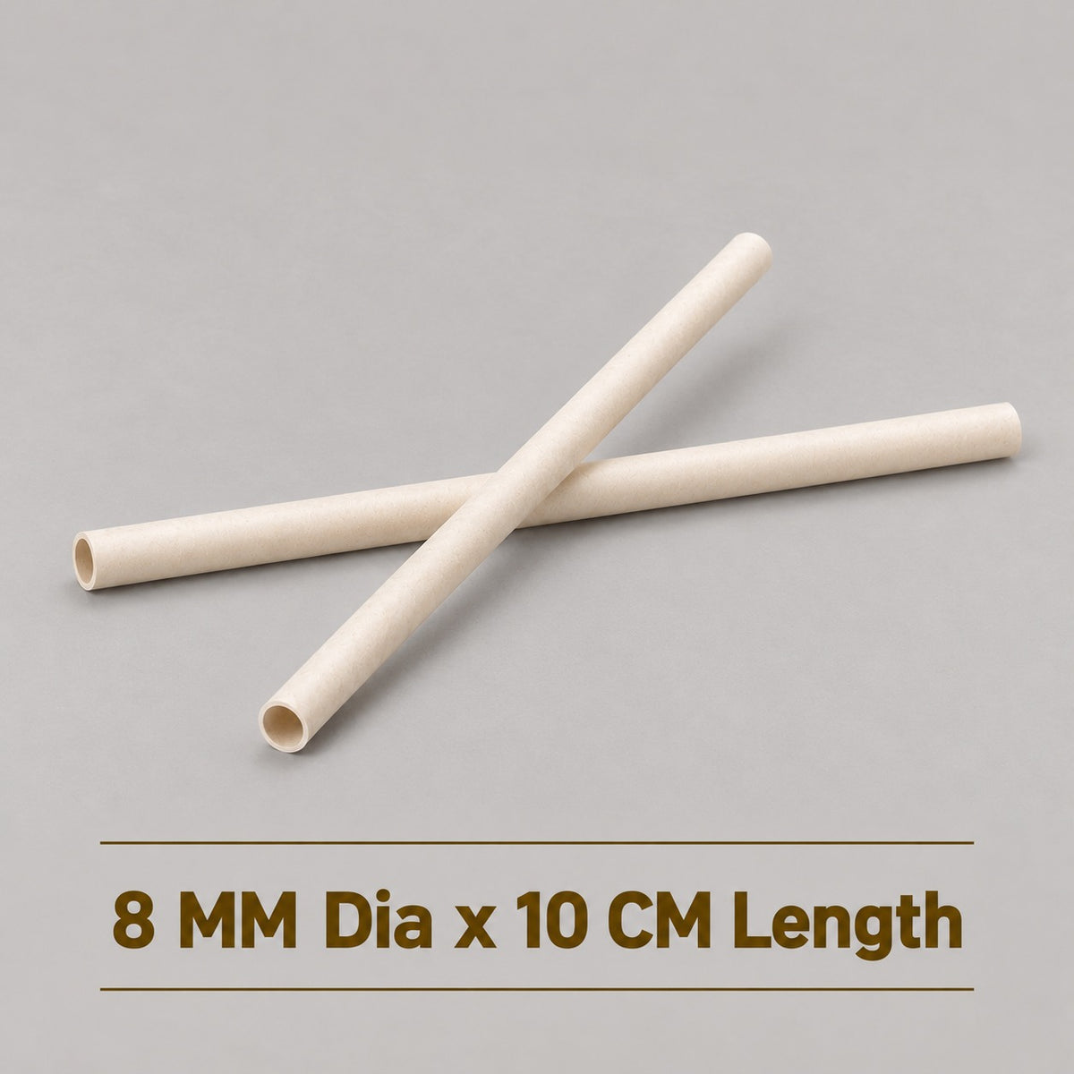 8 Inch 10 MM Paper Straw – Eco-Friendly Drinking Straw for Beverages