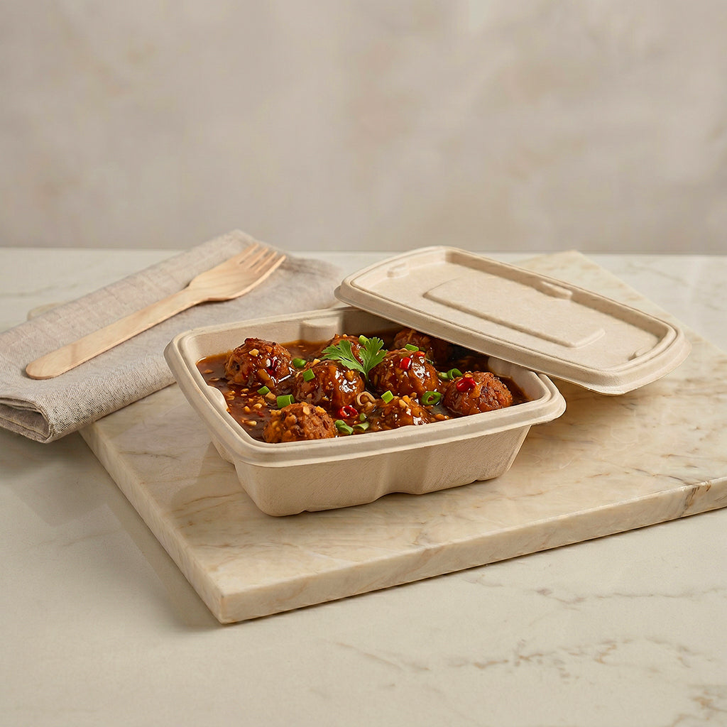 Conatiner 750 ML Meal Box with Lid 1