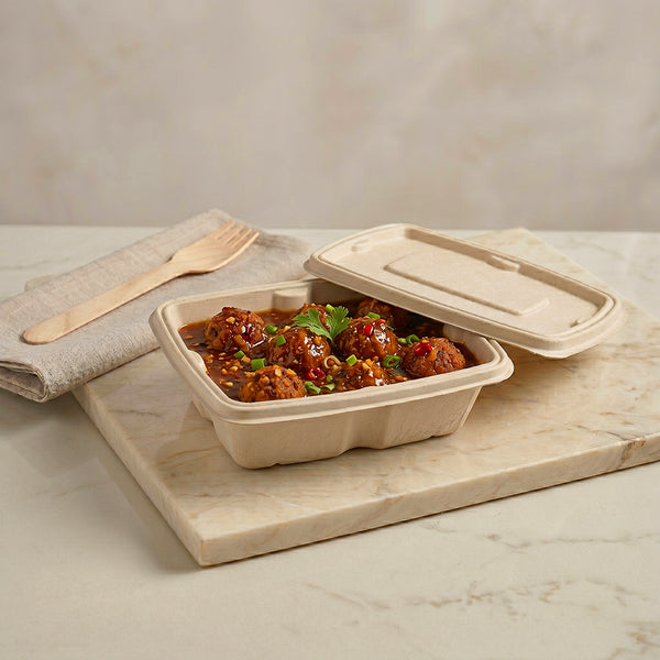 Conatiner 750 ML Meal Box with Lid 1
