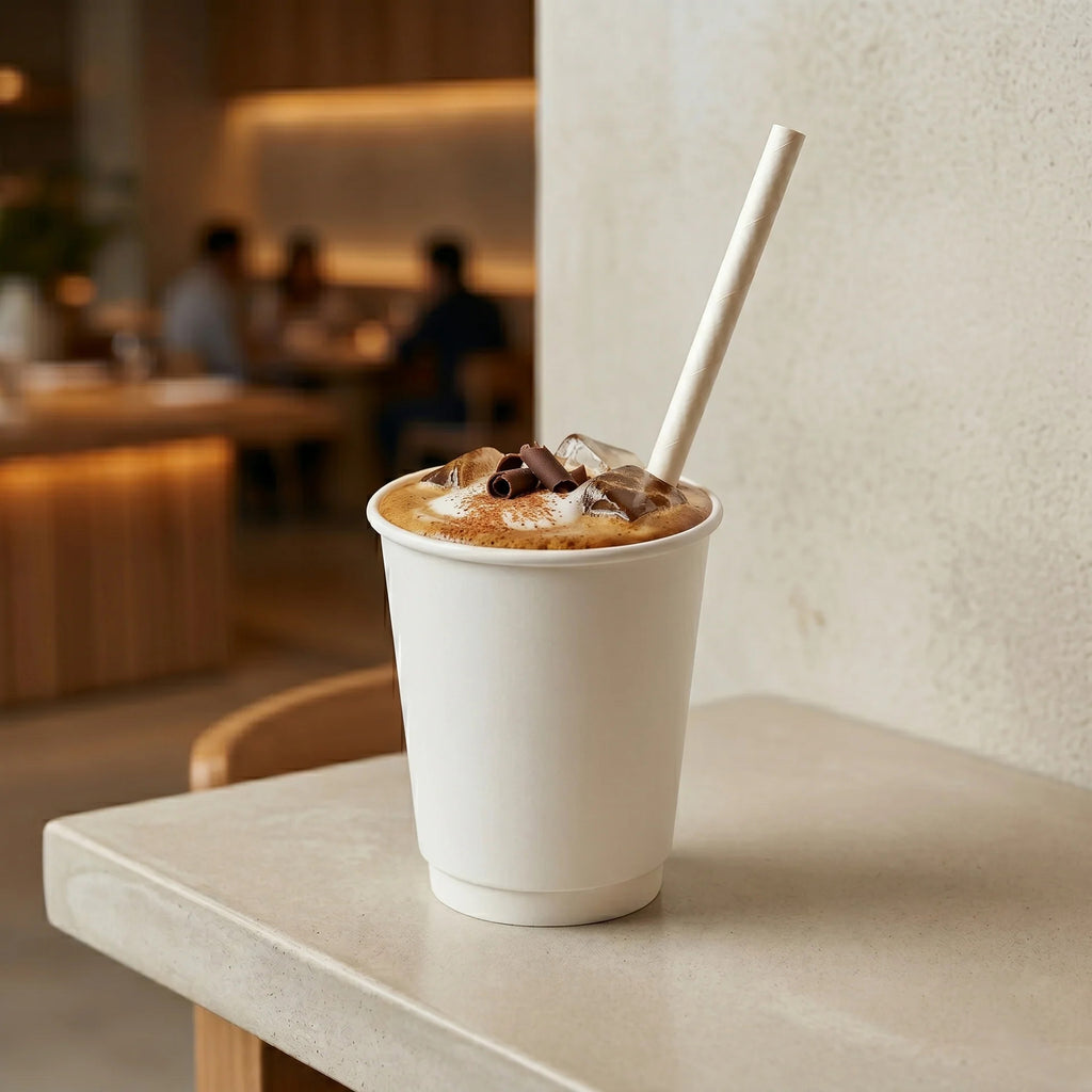 8 Inch 10 MM Paper Straw – Eco-Friendly Drinking Straw for Beverages