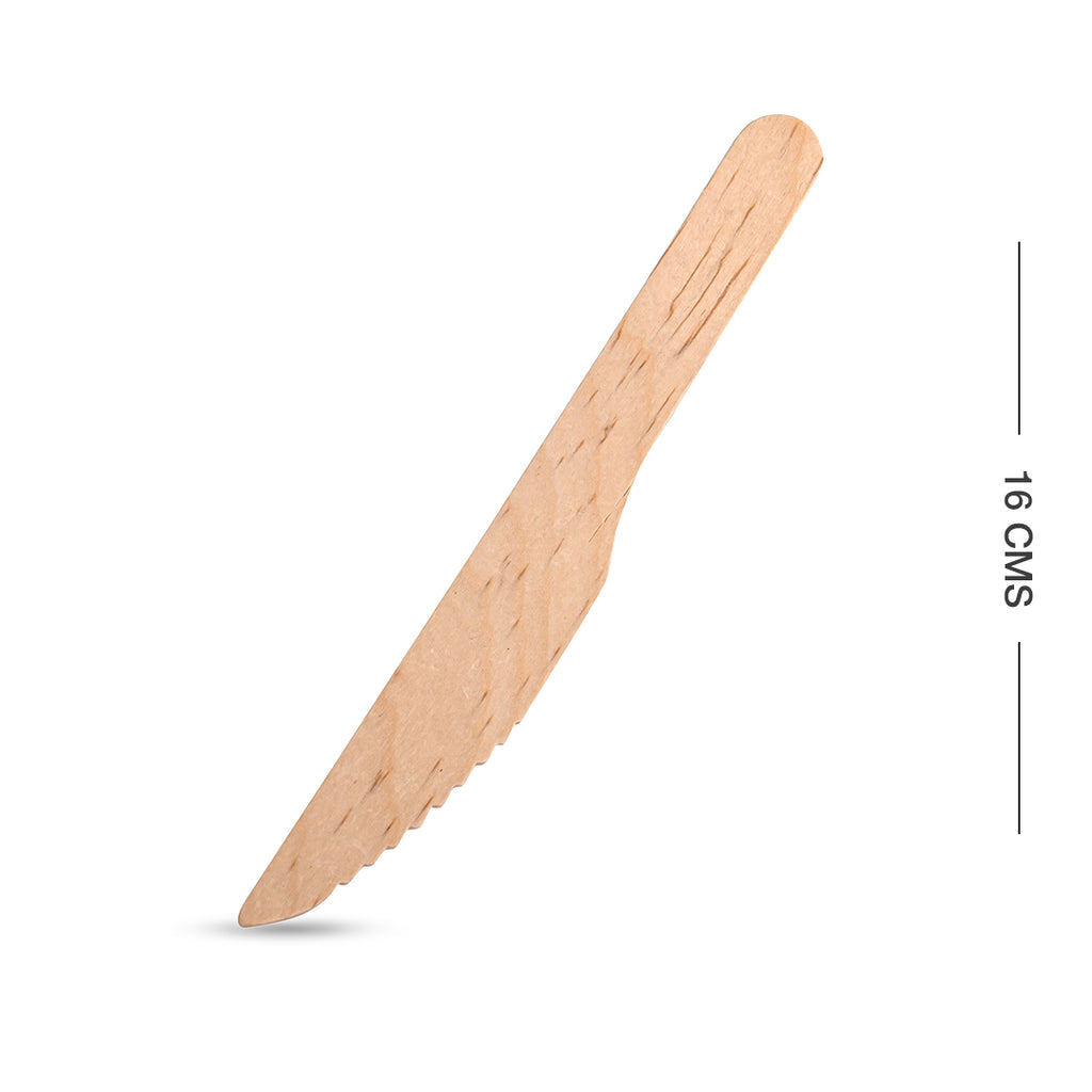 Cutlery Knife Wooden 16 CMS