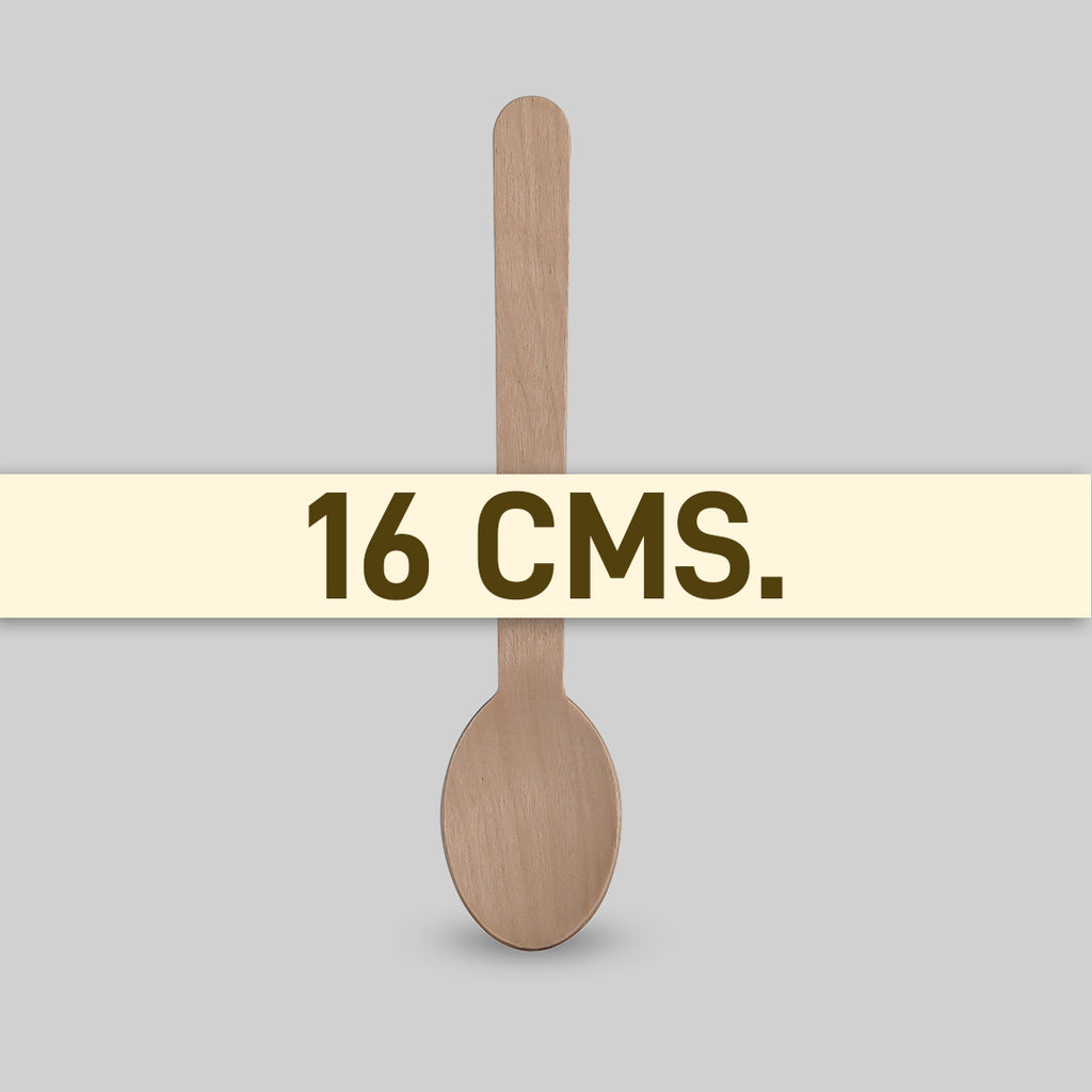 Cutlery Spoon Wooden 16 CMS size