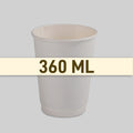 Cup Paper 360 ML Double Wall White Size
