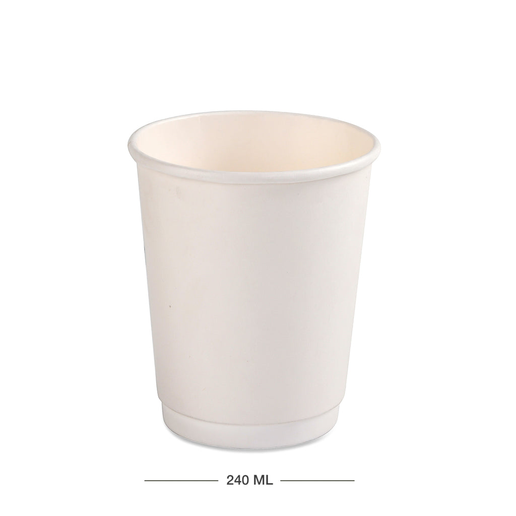 Cup Paper 240 ML Double Wall Kraft Size 2