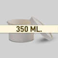 350 ml paper tub container Size