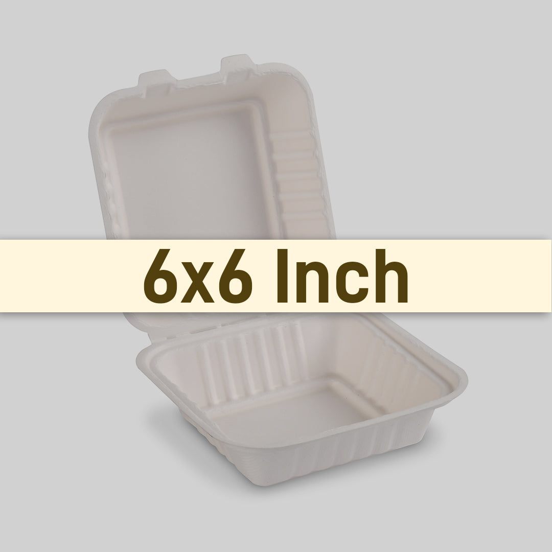 Clamshell 6x6 Size