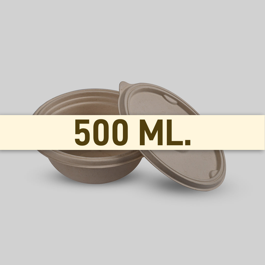 Bowl Meal 500 ML with Lid 2 Size