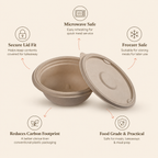 500 ML Meal Bowl with Lid – Eco-Friendly Food Bowl for Takeaway