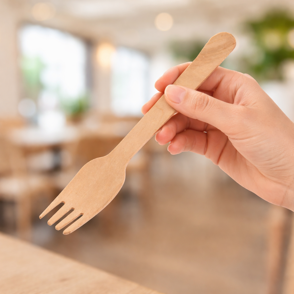 Cutlery Fork Wooden 16 CMS