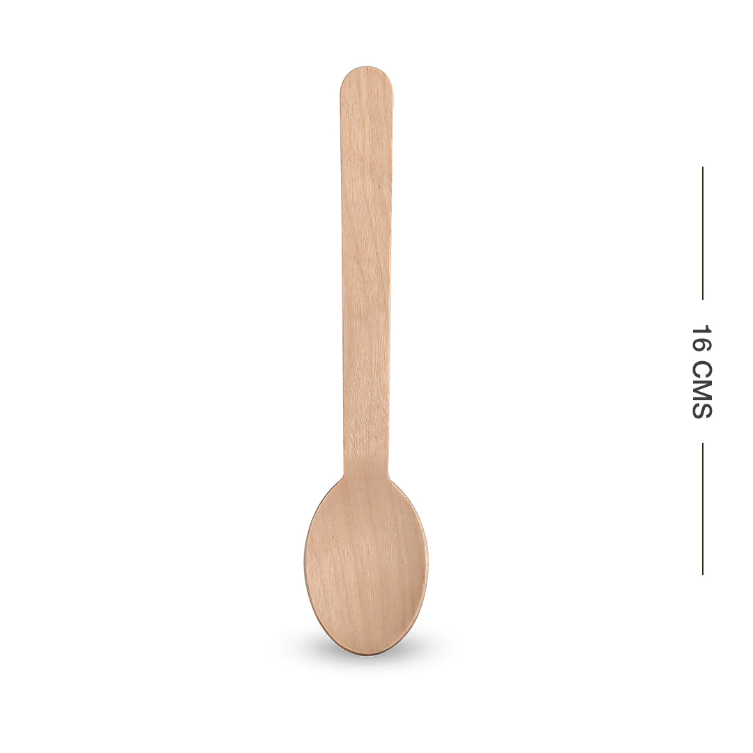 Cutlery Spoon Wooden 16 CMS