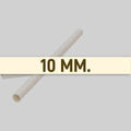 10 MM Paper Straw White